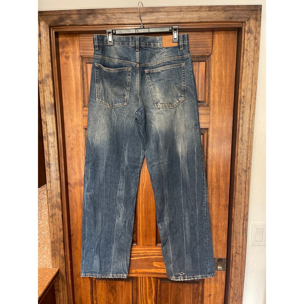 WEEKDAY SPHERE LOW LOOSE JEANS SIZE 30 - Picture 2 of 7